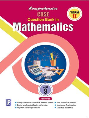 cover image of Comprehensive CBSE Question Bank in Mathematics IX (Term-II)